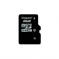 Card de Memorie Micro SD Kingston 8GB Clasa 10 foto