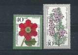 GERMANIA 1974/1975 &ndash; FLORI, serii NESTAMPILATE, DF8