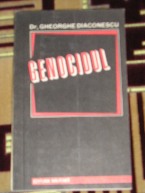 myh 521s - GENOCIDUL - GHEORGHE DIACONESCU - ED 1991