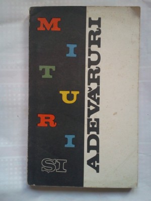 (C389) MITURI SI ADEVARURI foto