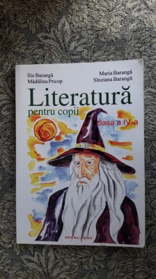 LITERATURA PENTRU COPII CLASA A IV A -PRICOP , BARANGA foto