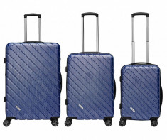 Set 3 trolere Glow Blue foto