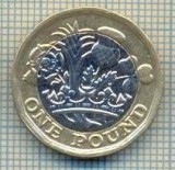 11518 MONEDA - MAREA BRITANIE - ONE POUND - ANUL 2016 -STAREA CARE SE VEDE