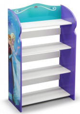 Raft carti si jucarii cu cadru din lemn Disney Frozen foto