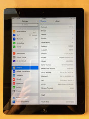 iPad 3, Wi?Fi + 4G, 16 GB, Negru (Model A1430) foto