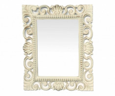 Oglinda Cornice Antique White foto