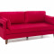 Canapea 3 locuri extensibila Comfort Red