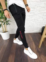 Pantaloni de trening pentru barbati - NEGRI - PREMIUM - A2797 foto