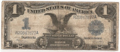 SUA USA 1 DOLAR DOLLAR 1899 SILVER CERTIFICATE F foto