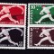 Spania 1960 Congres filatelic MI 1183-86 posta aeriana MNH w53