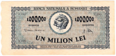 Bancnota 1000000 1.000.000 lei 1947 portret Decebal+Traian (3) foto