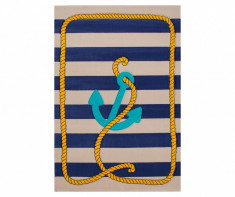 Covor Dream Anchor Blue 100x150 cm foto