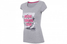 Tricou 4F Women&amp;#039;s T-shirt H4Z17-TSD002GREY pentru Femei foto
