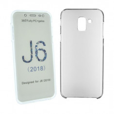 Husa 360? Premium Fata&amp;amp;Spate pentru Samsung Galaxy J6 2018 Transparent foto