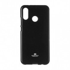 Husa Jelly Pearl pentru Huawei P20 Lite Negru foto