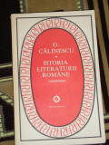 myh 24s - ISTORIA LITERATURII ROMANE - G CALINESCU - ED 1983