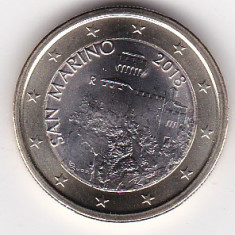 San Marino, 1 euro 2018 (model nou), UNC