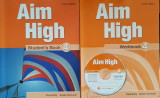 Cumpara ieftin AIM HIGH 4 STUDENT&#039;S BOOK + WORKBOOK