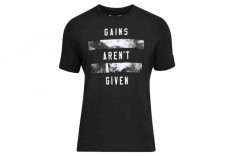 Tricou Under Armour Gains Arent Given SS Tee 1305662-001 pentru Barbati foto