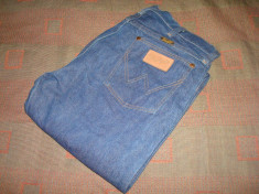 WRANGLER made in USA/noi,originali, clasici,drepti, absolut noi/nepurtati/Jeansi foto