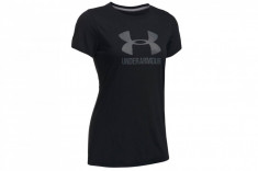 Tricou Under Armour Treadborne Train Sport Crew 1290609-001 pentru Femei foto