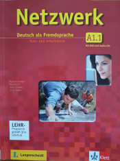 NETZWERK A1 Deutsch als Fremdsprache. Kurs- und Arbeitsbuch foto
