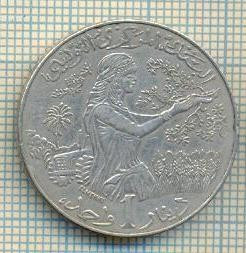 11571 MONEDA - TUNISIA - DINAR - ANUL 2007 -F.A.O. -STAREA CARE SE VEDE foto