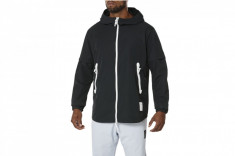 Jacheta sport Asics Nylon Zip Hoodie Jkt A16061-0090 pentru Barbati foto