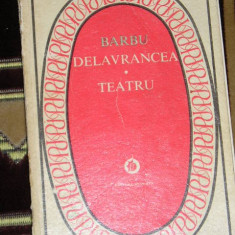 myh 24s - TEATRU - BARBU DELAVRANCEA - ED 1975