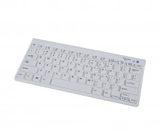 Tastatura wireless Gembird KB-BT-001-W White foto