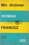 Marcel Saras - Mic dicţionar rom&acirc;n - francez