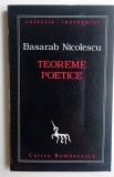 Teoreme poetice - Basarab Nicolescu - Colectia Inorogului