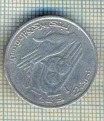 11574 MONEDA - TUNISIA - 1/2 DINAR - ANUL 2011 -STAREA CARE SE VEDE foto