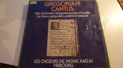 gregoriani cantus - vinyl foto