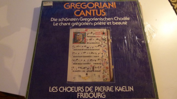 gregoriani cantus - vinyl