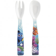 Set lingurita si furculita melamina Finding Dory Lulabi 8007850 B3502622 foto