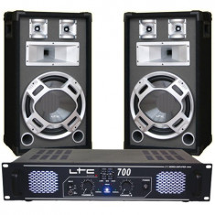 SET BOXE 12 inch BASIC GRI+AMPLIFICATOR LTC700 foto