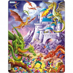 Puzzle Dragoni, 50 Piese Larsen LRUS17 B39016754 foto