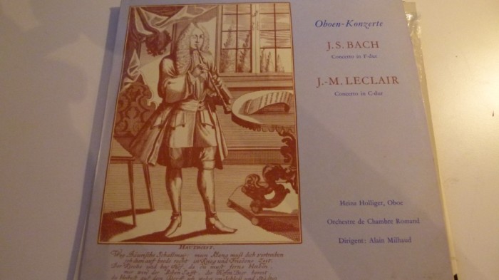 bach , leclair - oboe concerti - vinyl