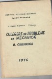 Culegere de probleme de mecanica, vol 2 Cinematica