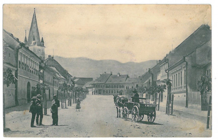 1957 - CISNADIE, Sibiu, Romania - old postcard - used - 1911