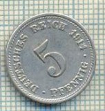 11599 MONEDA - GERMANIA - 5 PFENNIG - ANUL 1914 D -STAREA CARE SE VEDE