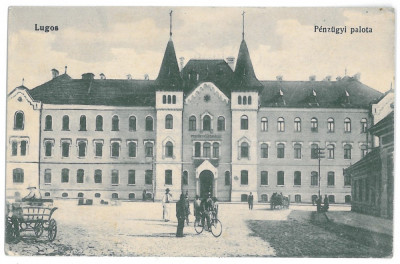 4317 - LUGOJ, Timis, BIKE, Romania - old postcard - used - 1915 foto
