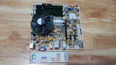 Vand KIT 775 Asus/HP Core2Duo E7400 +4GB ram+ cooler+ Shield la 100lei foto