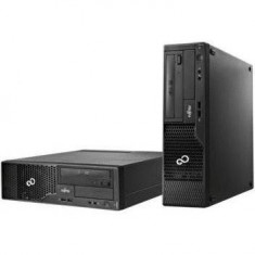 Sistem desktop Refurbished Fujitsu Esprimo E510 i3-3220 3.3GHz 4GB DDR3 HDD 250GB DVD-RW Windows 10 Home Black foto