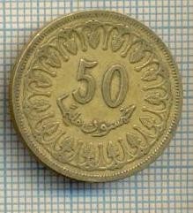 11628 MONEDA - TUNISIA - 50 MILLIM - ANUL 1996 -STAREA CARE SE VEDE
