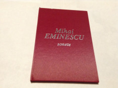 Sonete - Mihai Eminescu EDITIE DE LUX--RF14/3 foto