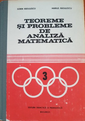 TEOREME SI PROBLEME DE ANALIZA MATEMATICA - Radulescu foto