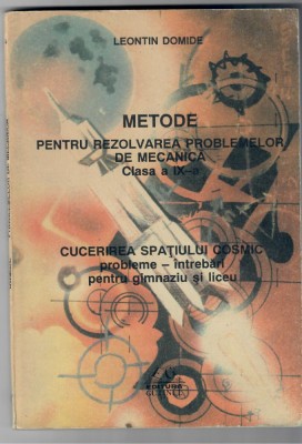 Metode pentru rezolvarea problemelor de mecanica foto