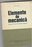 Elemente de mecanica